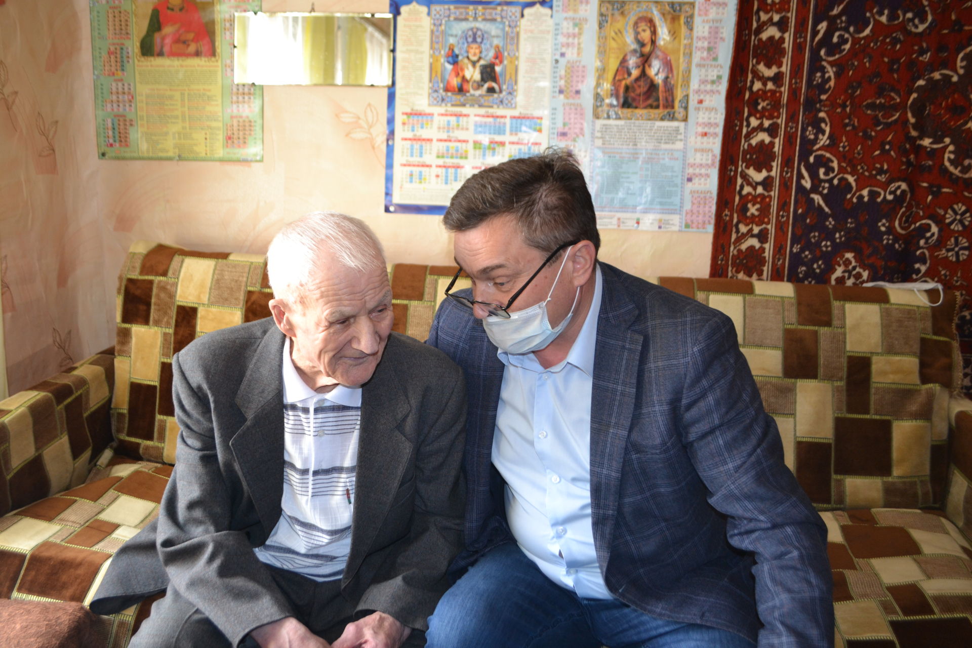 90 - летний юбилей отметил житель Коргузы Павел Гатилов