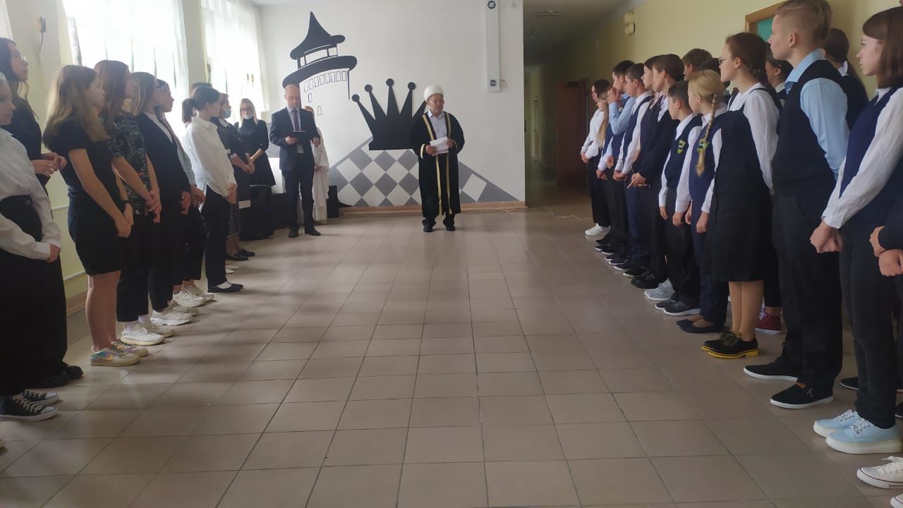 В Верхнеуслонской средней школе провели митинг "Свеча памяти"