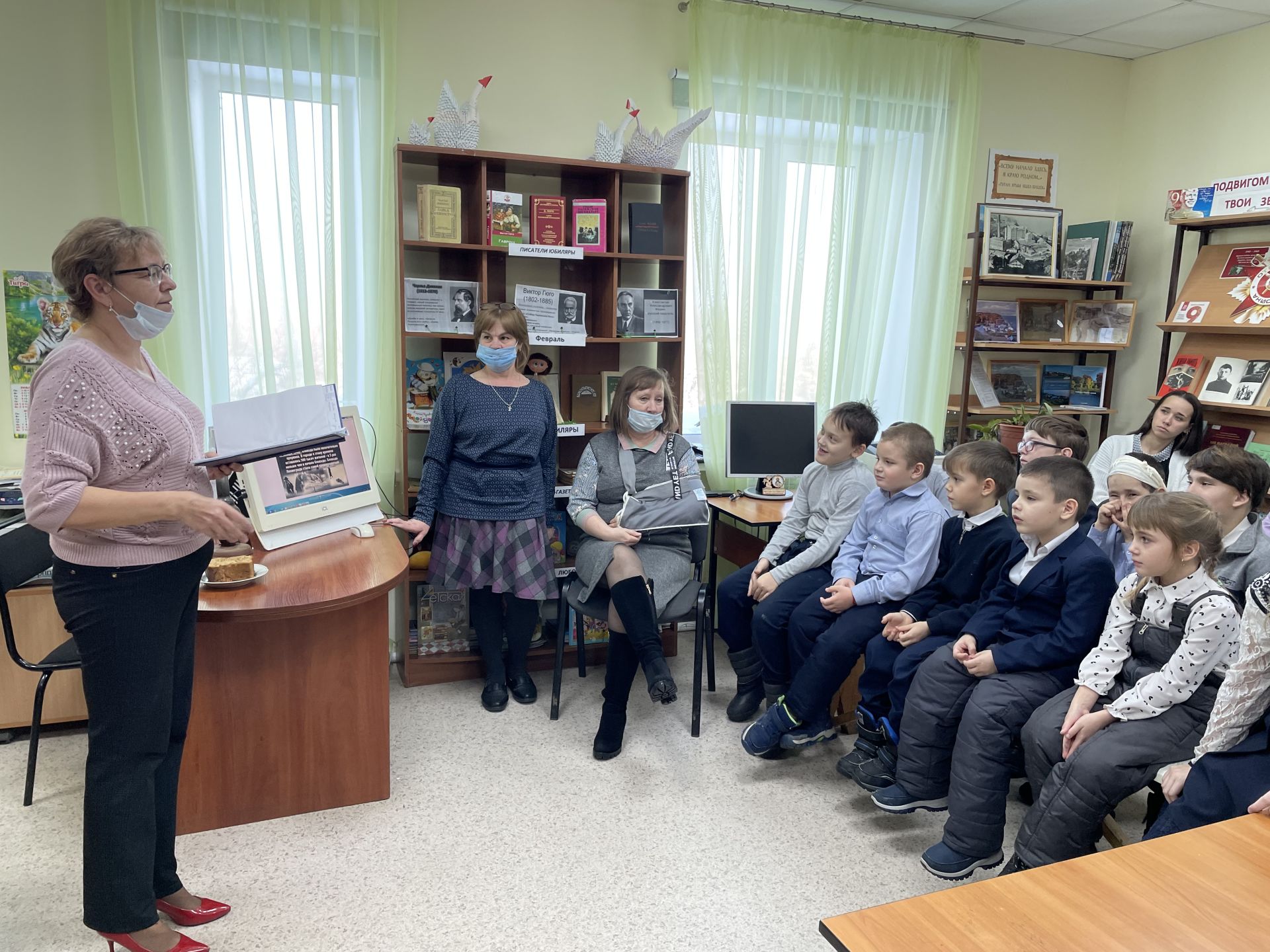 Печищинские школьники вспоминали подвиг ленинградцев