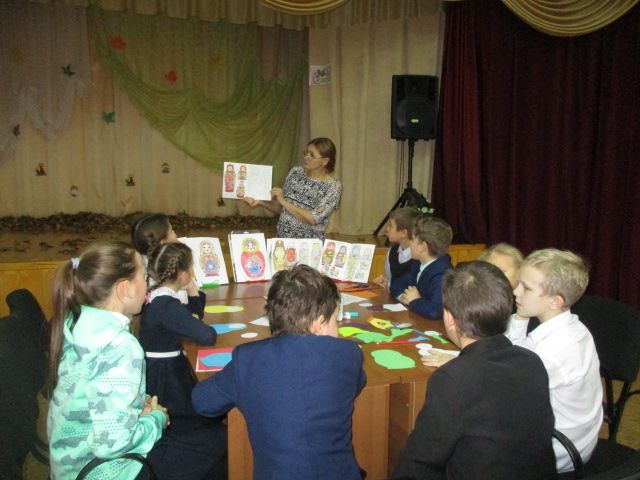 Кильдеевские подростки приняли участие в мастер-классе по изготовлению русской матрешки