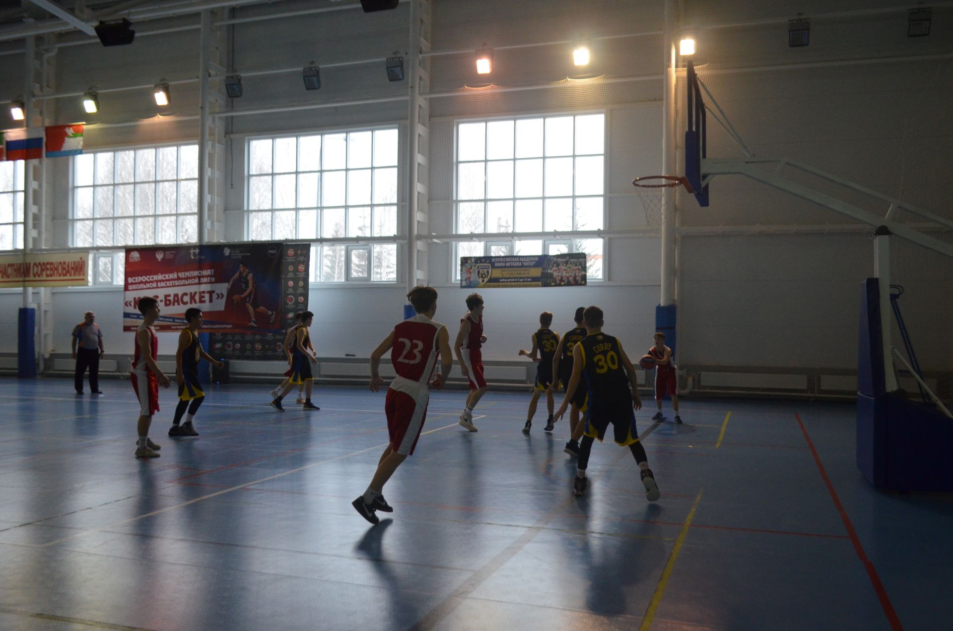 Дивизионный этап Чемпионата школьной баскетбольной лиги «КЭС-БАСКЕТ» проходит в Верхнеуслонском районе