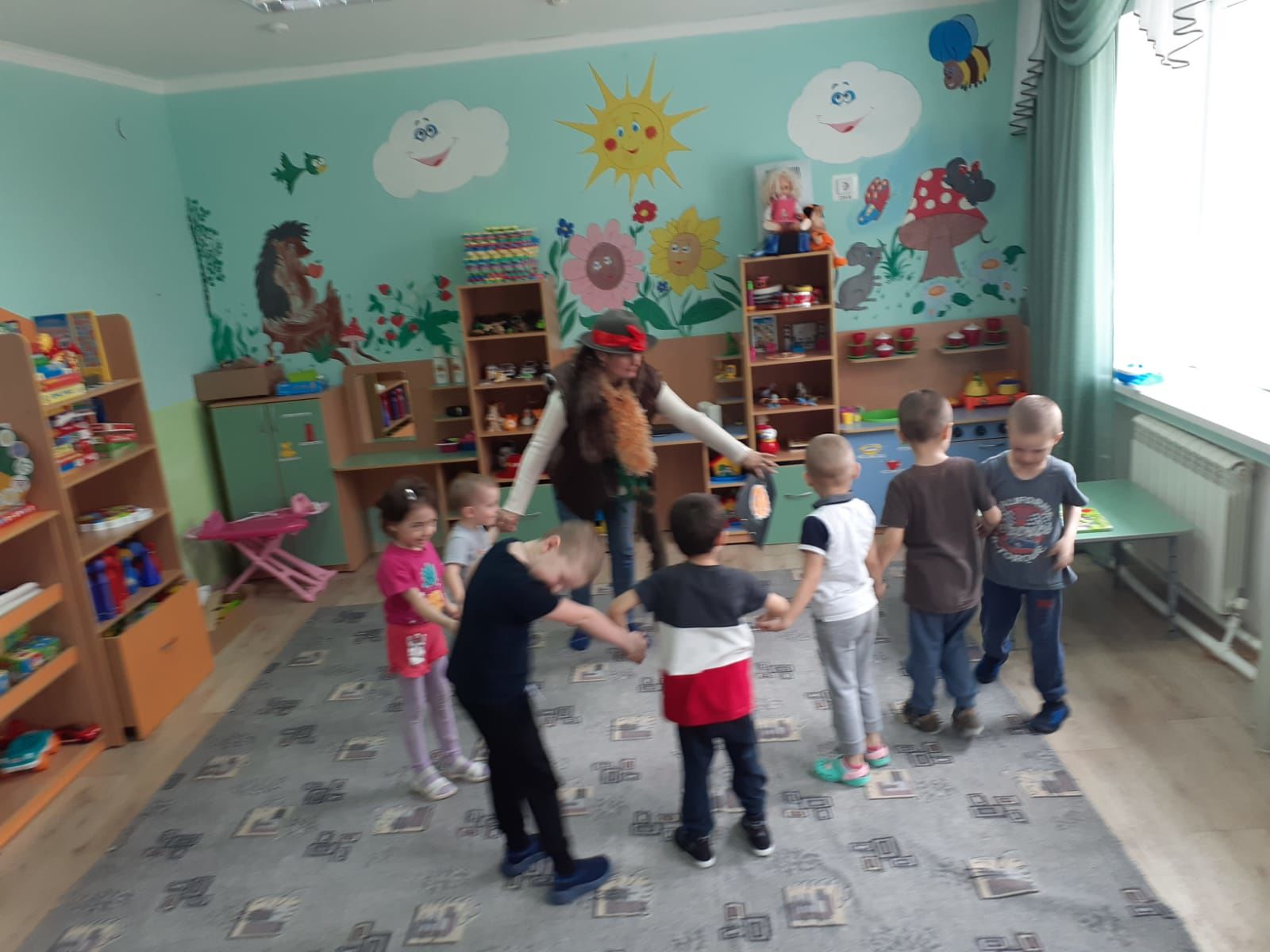 В Ямбулатовском детском саду детей познакомили с "Азбукой весны"