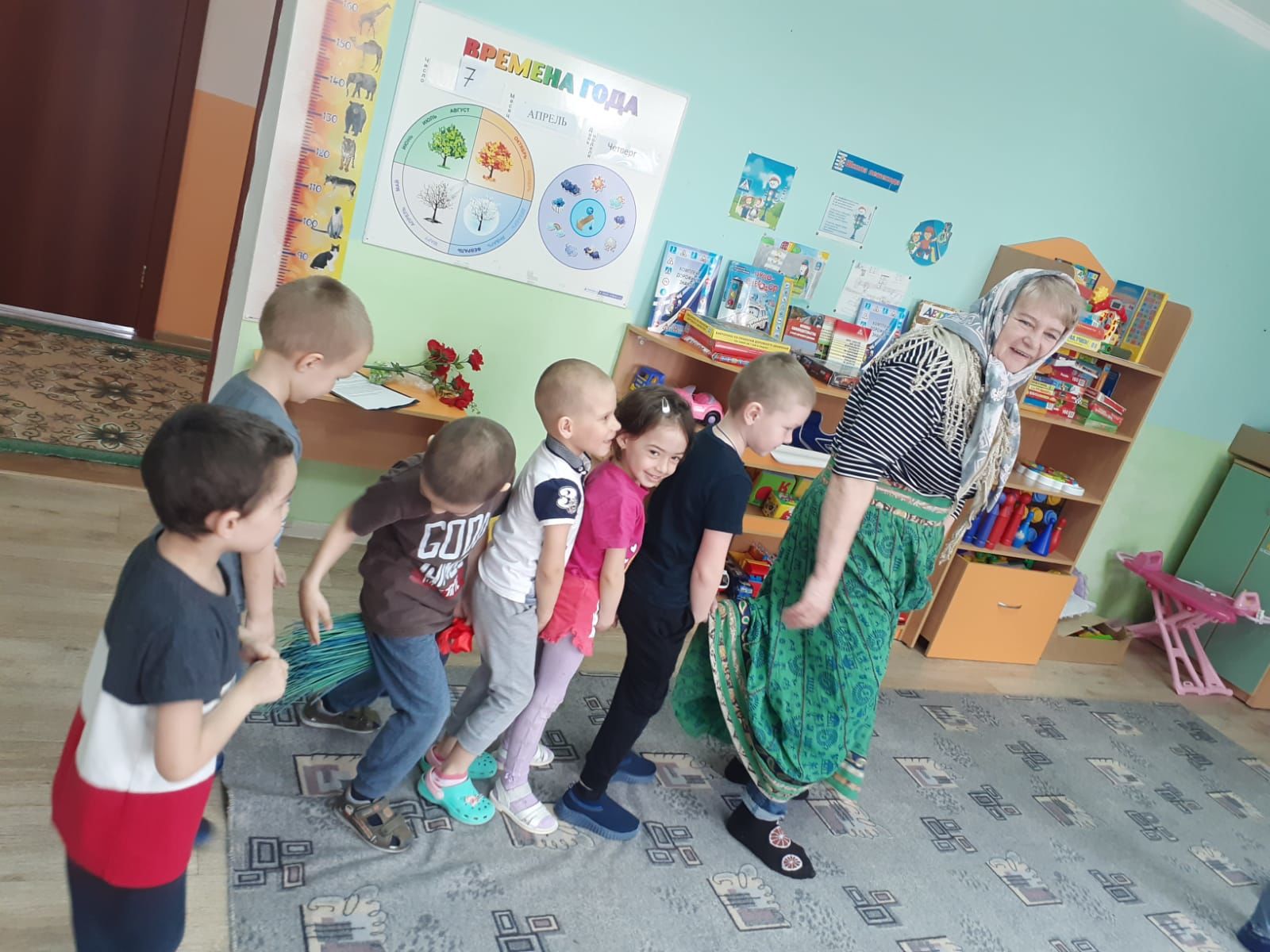 В Ямбулатовском детском саду детей познакомили с "Азбукой весны"