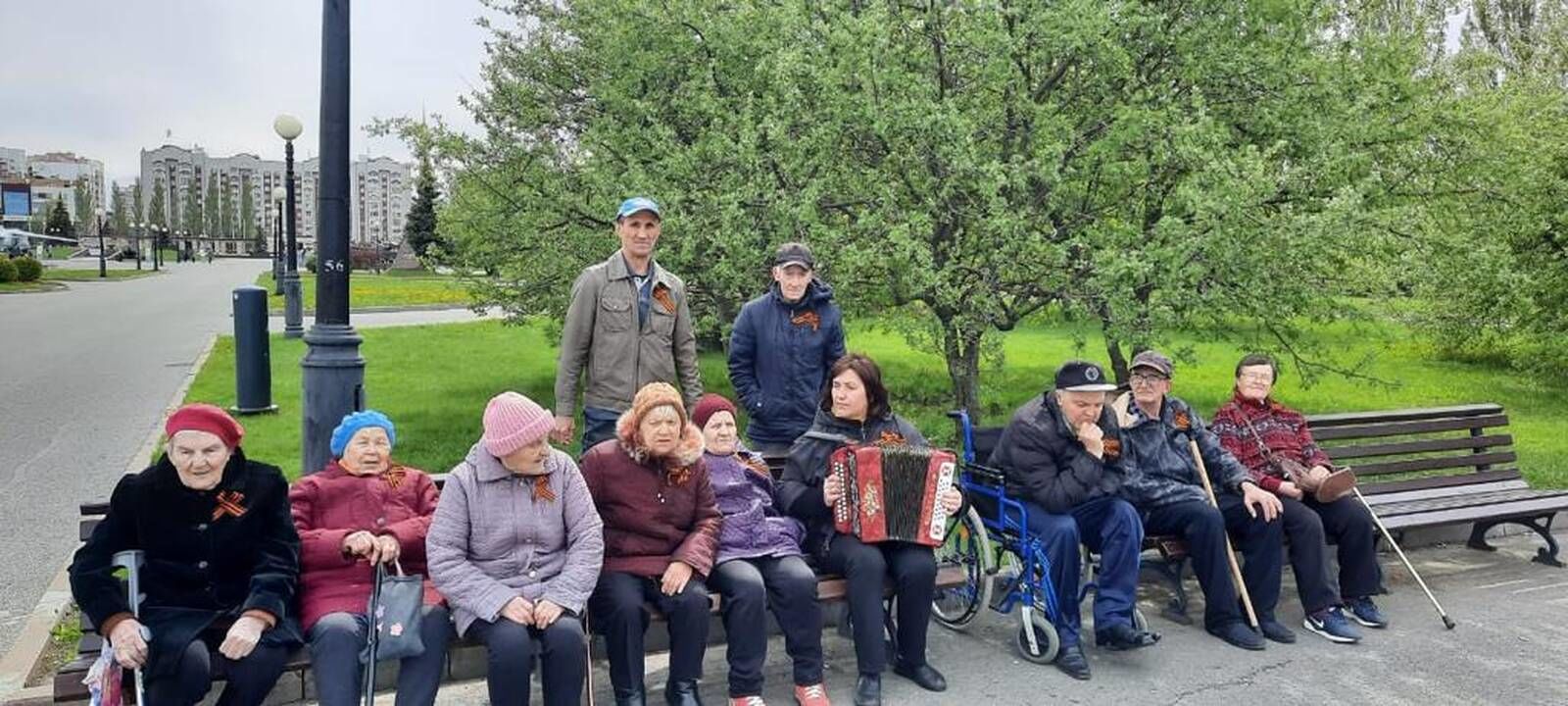 Жители Верхнеуслонского Дома-интерната побывали с экскурсией в Парке Победы