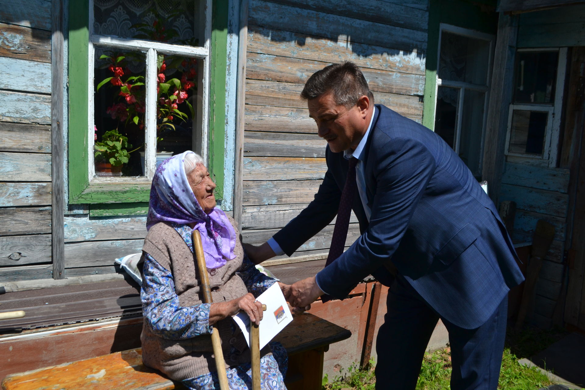 95 лет исполнилось Ольге Редковой из Ташевки