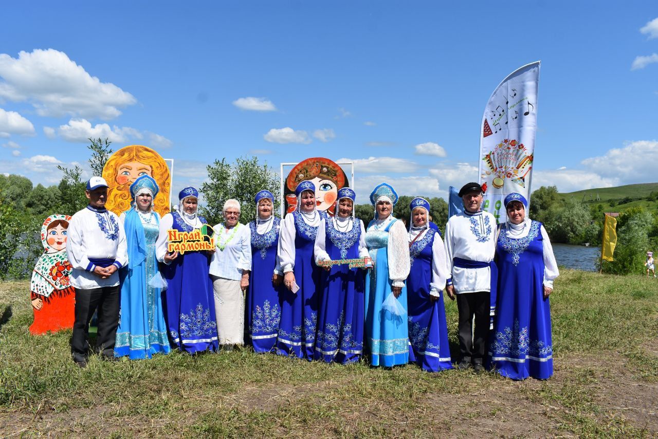 В Верхнеуслонском районе прошел фестиваль «Играй, гармонь, в Соболевском!»&nbsp;