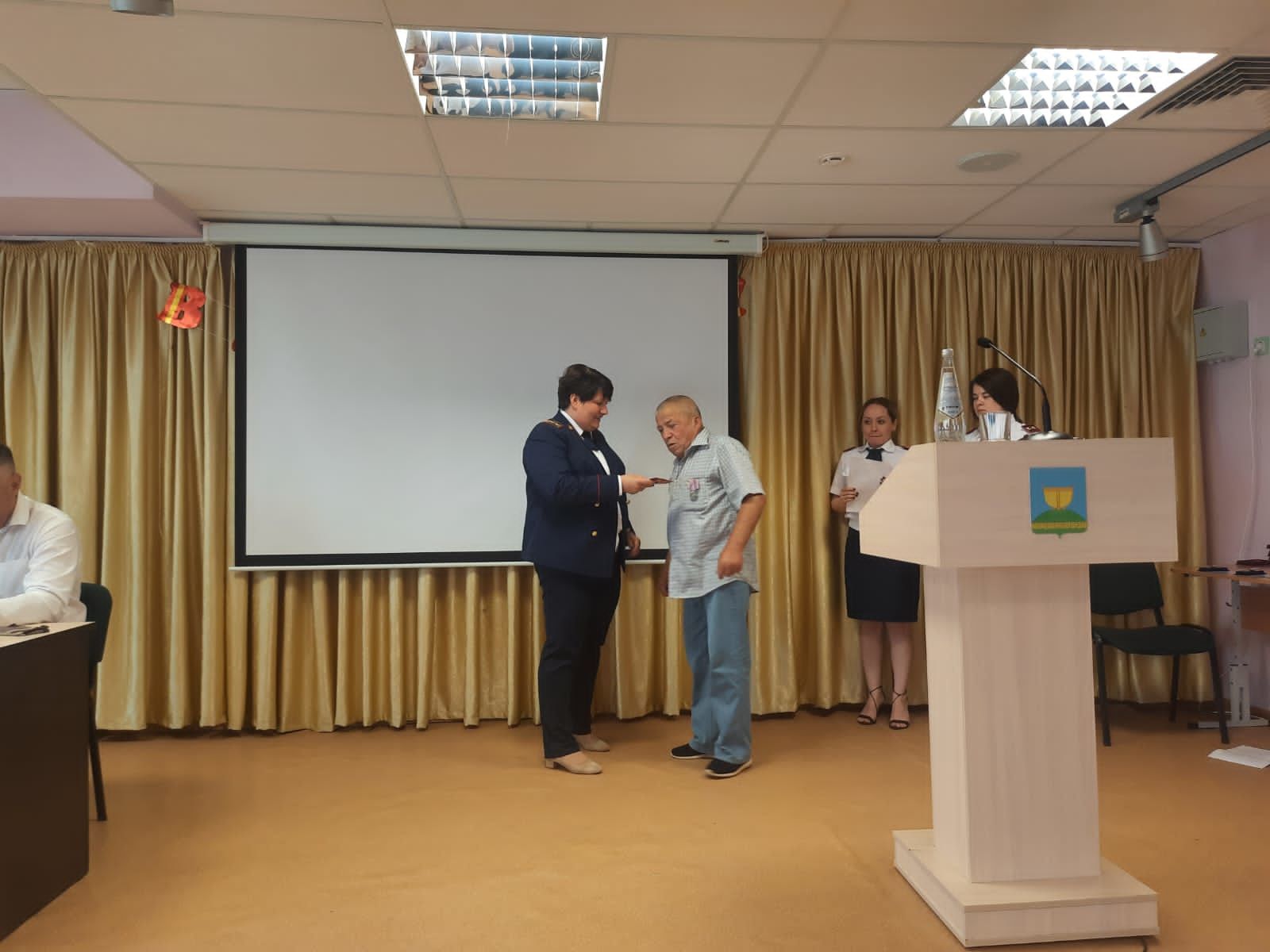 Добровольного пожарного из Татарского Бурнашева наградили медалью