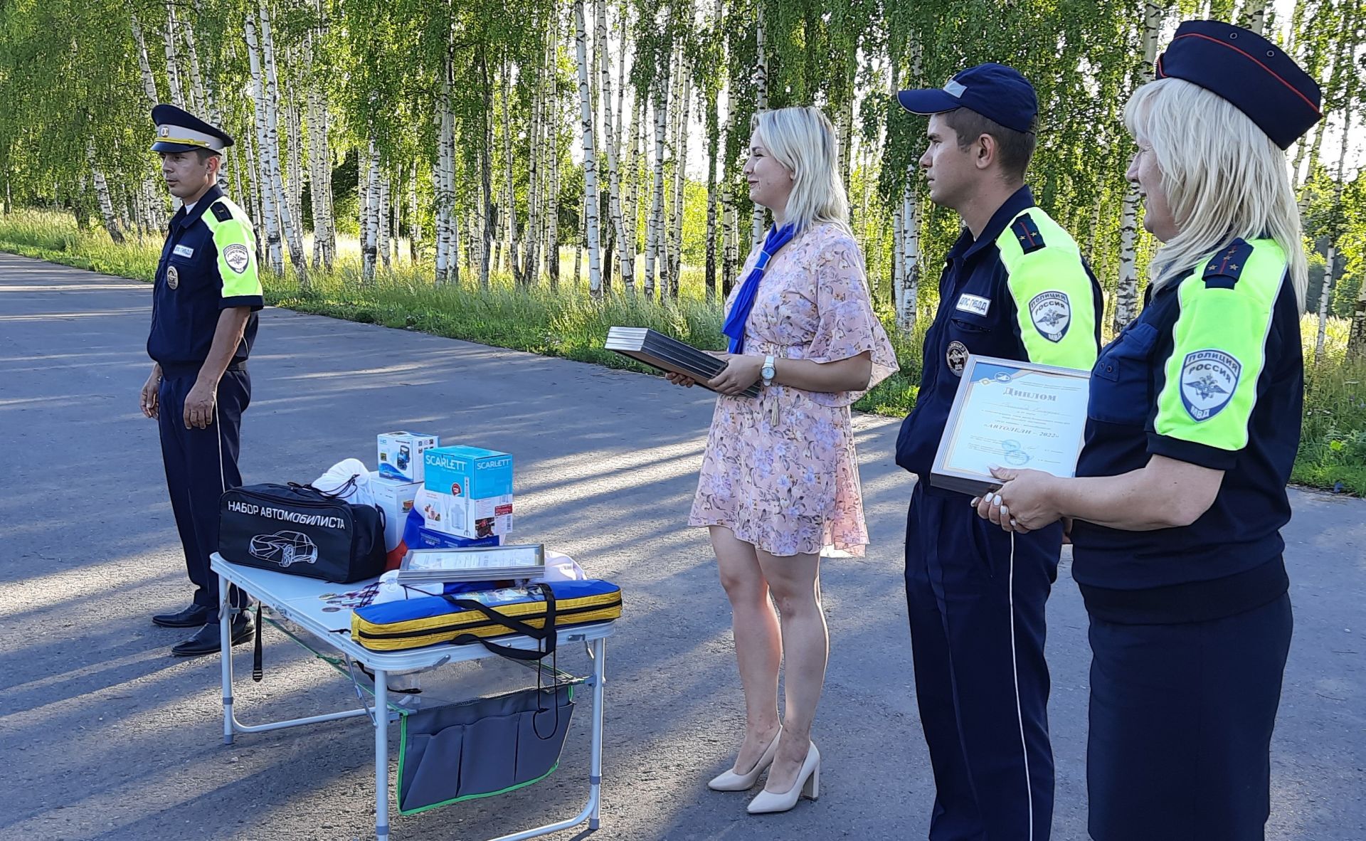 В Верхнем Услоне прошел конкурс водительского мастерства "Автоледи - 2022"