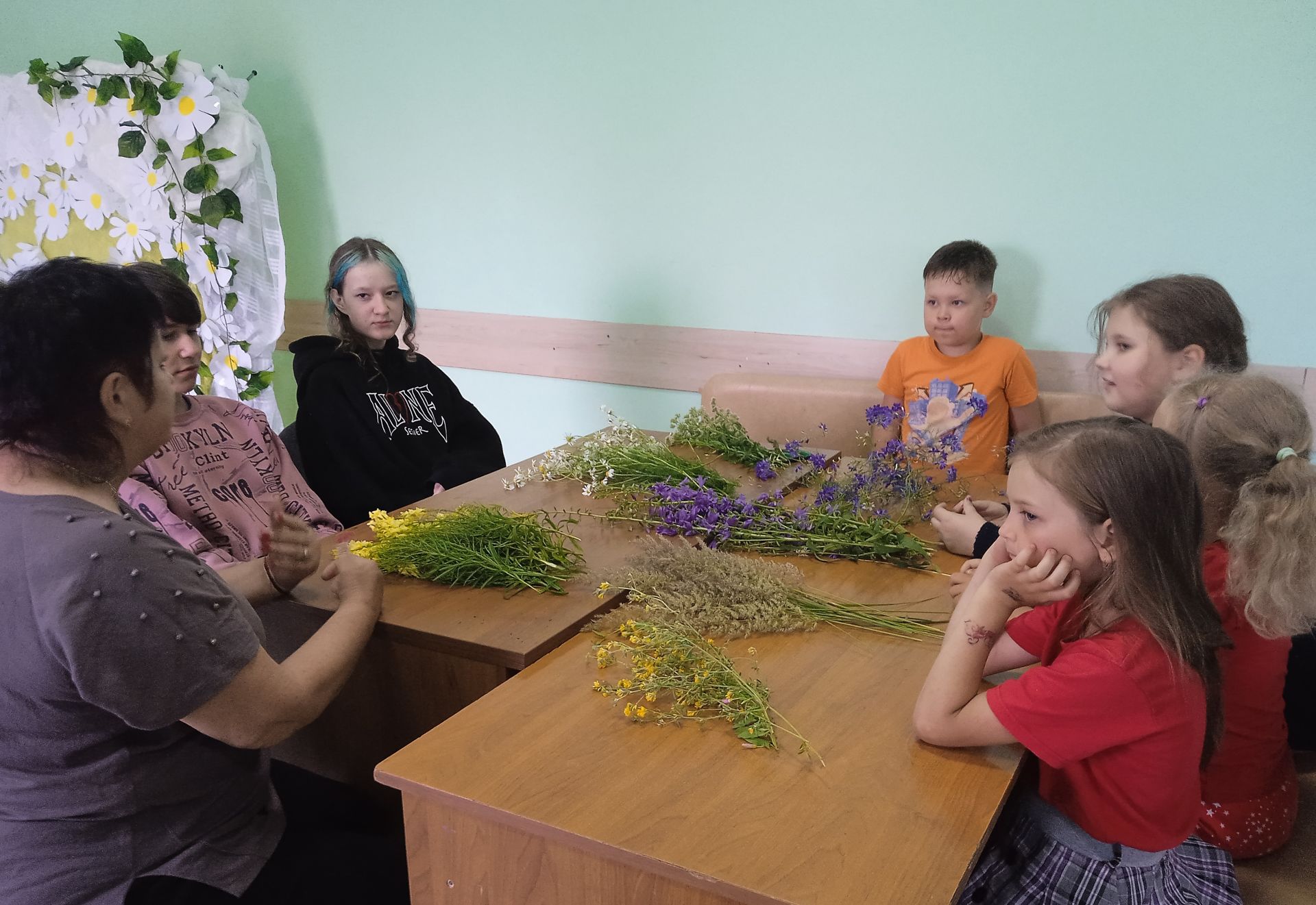 Кильдеевским подросткам рассказали о профессии флорист
