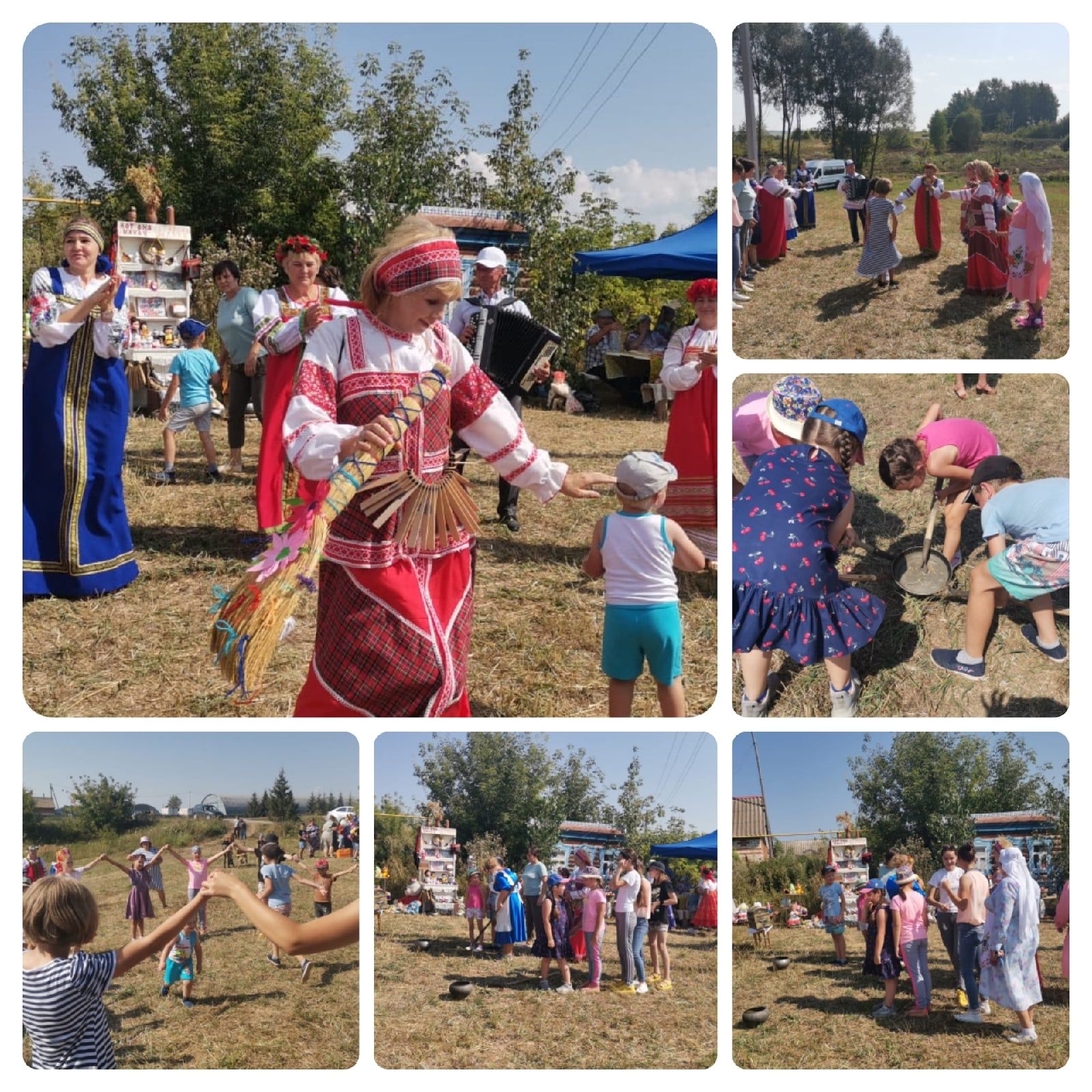 В Ямбулатове прошел II фестиваль детских народных игр