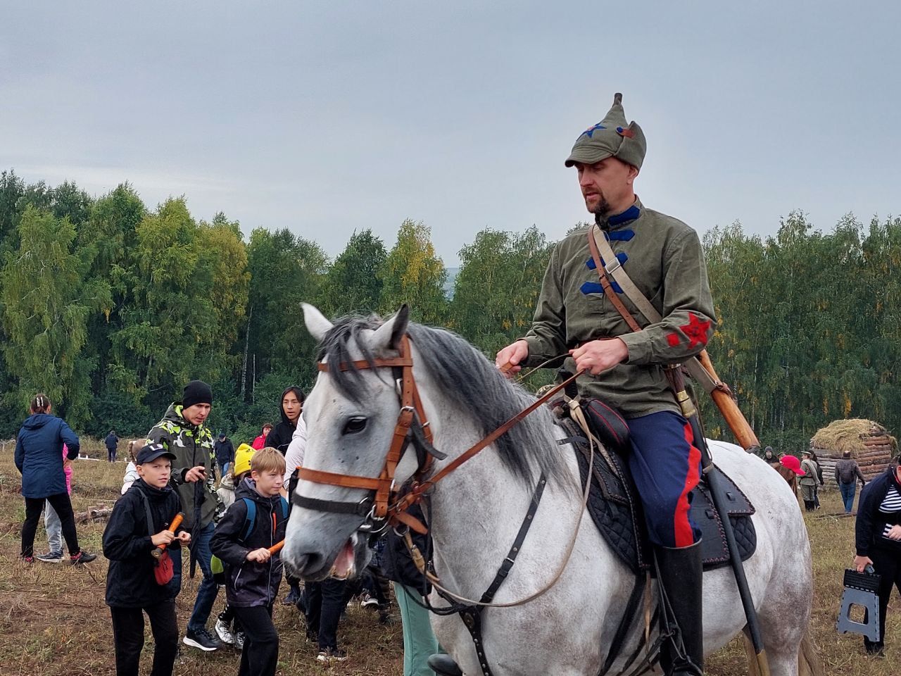 В Верхнем Услоне прошел военно-исторический фестиваль «Рождение Легендарной и Непобедимой»