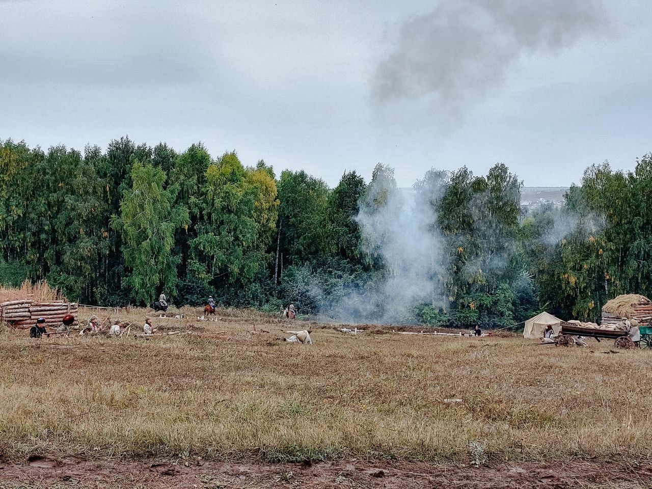 В Верхнем Услоне прошел военно-исторический фестиваль «Рождение Легендарной и Непобедимой»