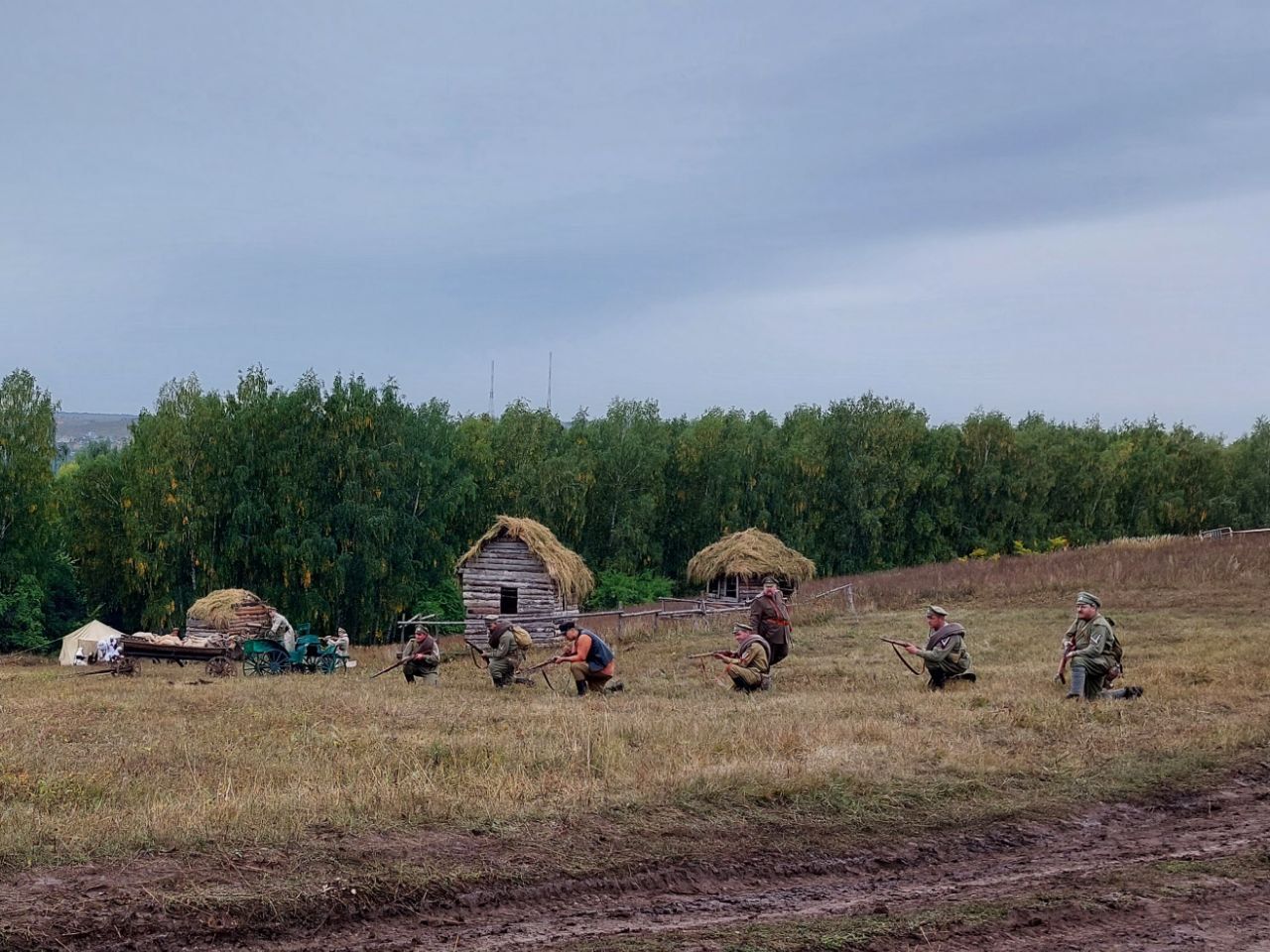 В Верхнем Услоне прошел военно-исторический фестиваль «Рождение Легендарной и Непобедимой»