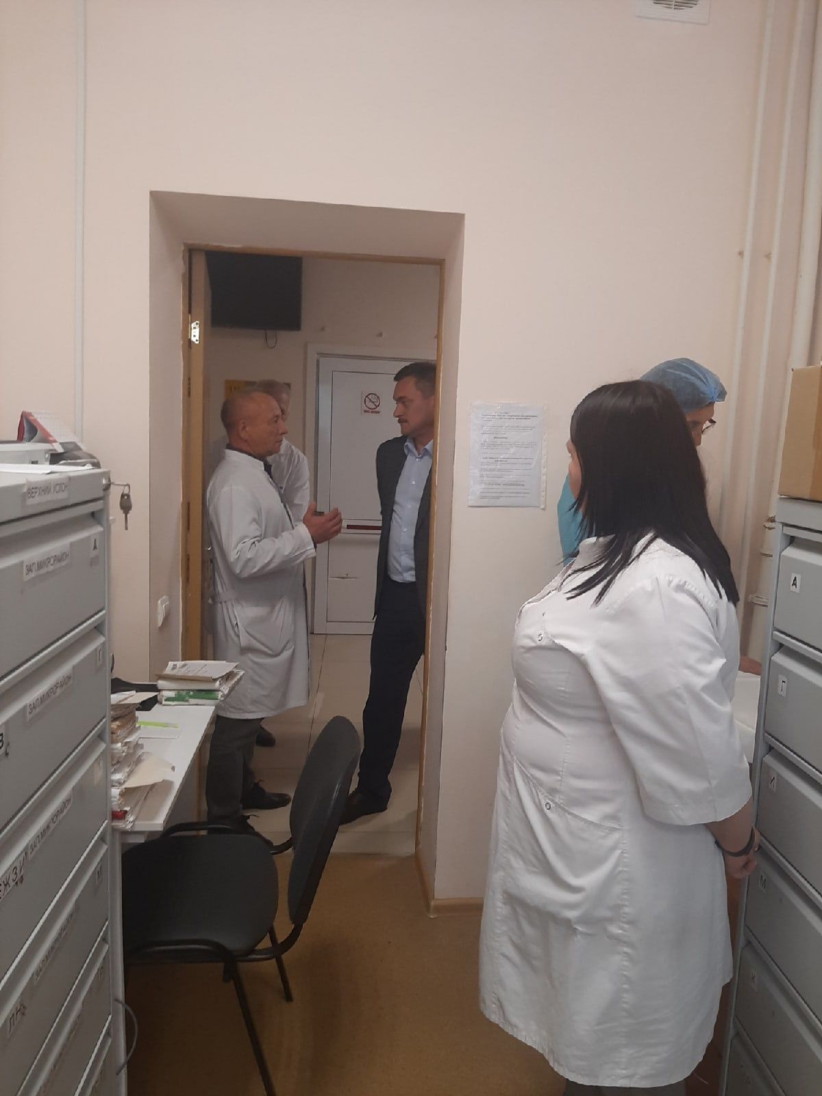 Марат Зиатдинов побывал с рабочим визитом в Центральной районной больнице