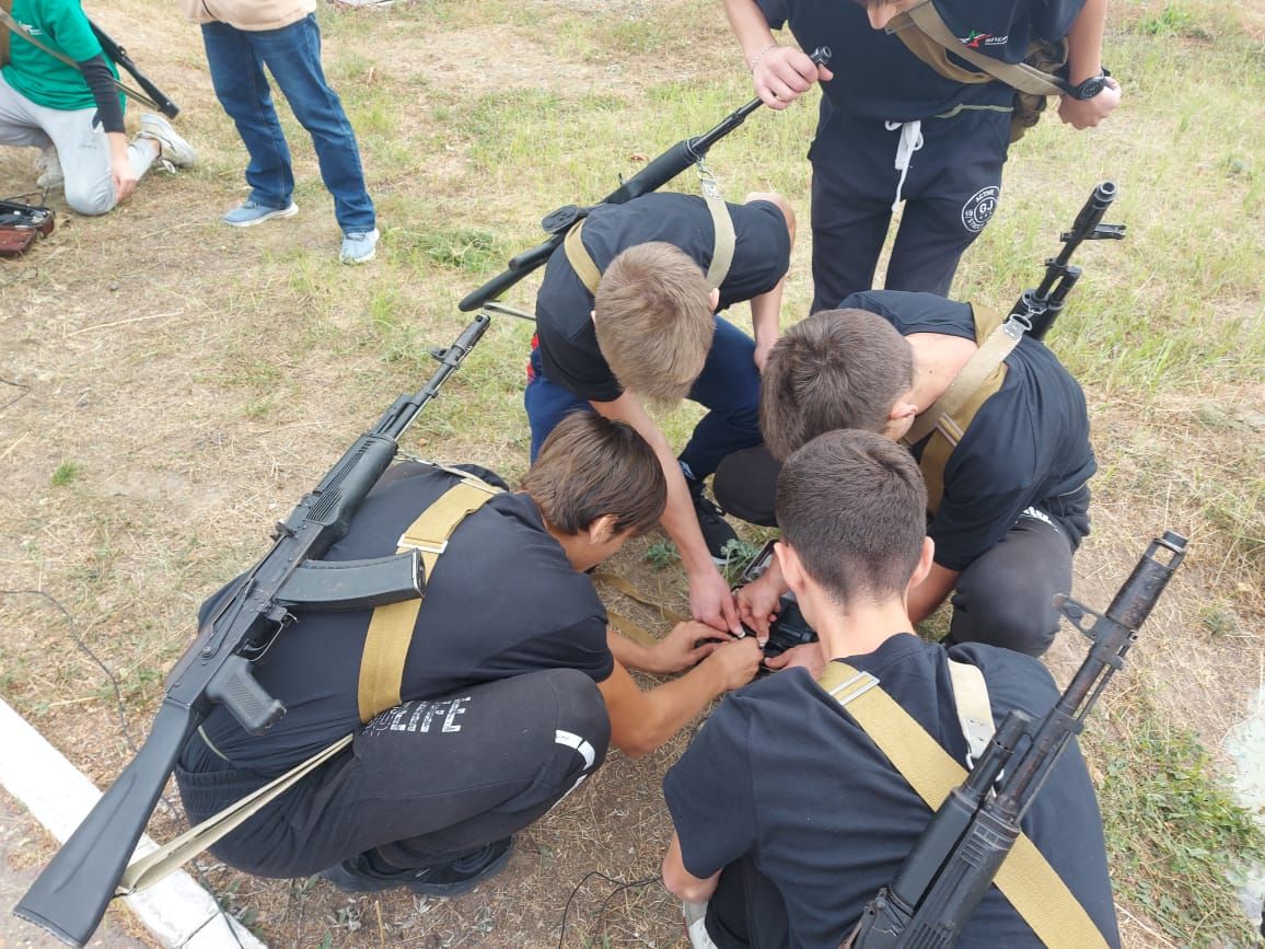 Верхнеуслонские старшеклассники вернулись с военно-полевых сборов