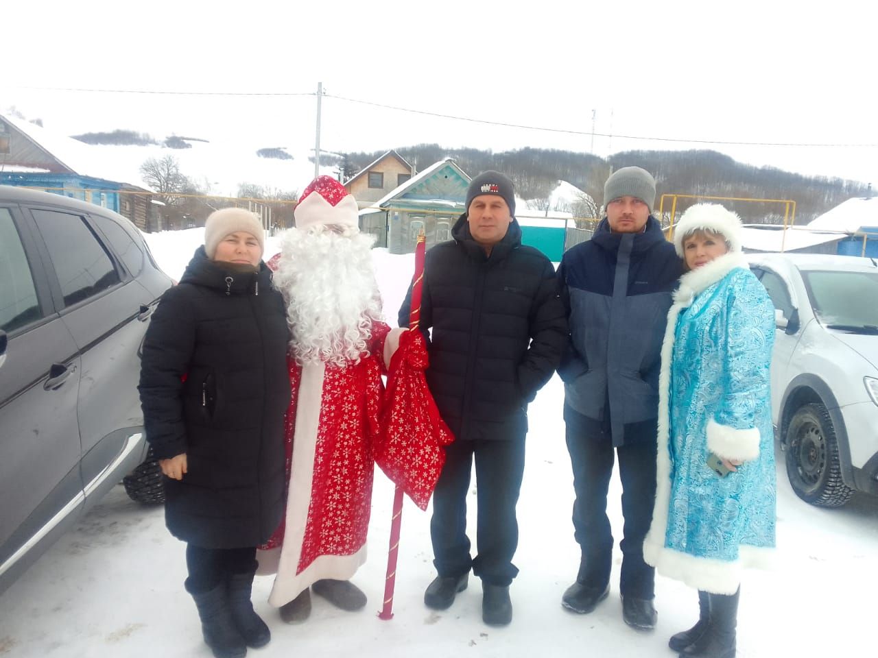 В Макулове провели акцию «Новогодний экспресс»