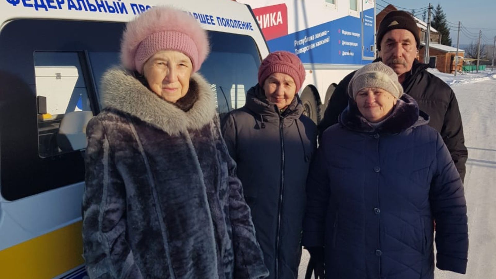 В Верхнеуслонском районе возобновилась доставка пожилых граждан в медучреждения