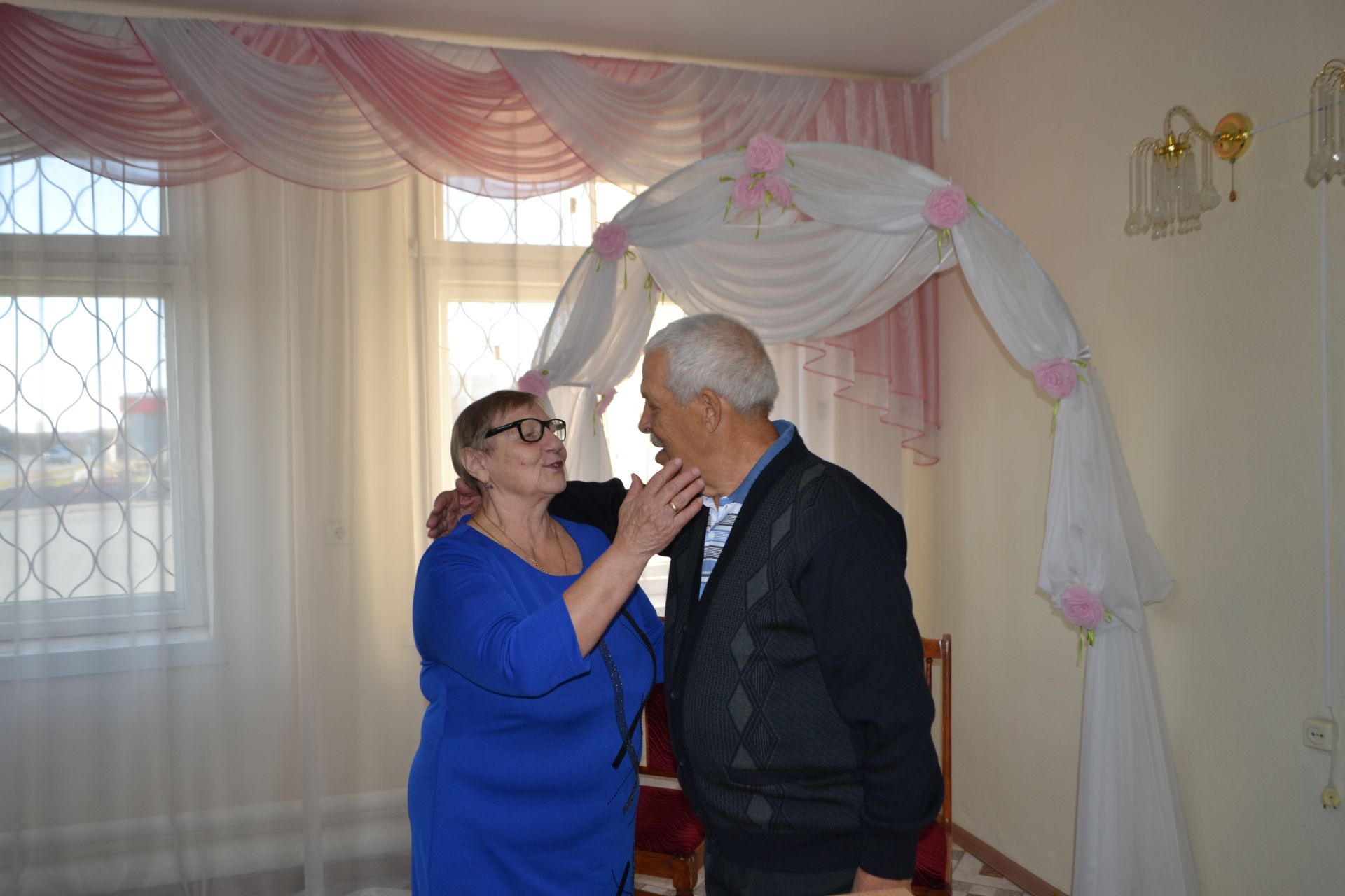 Супруги Власовы из Коргузы отметили золотую свадьбу