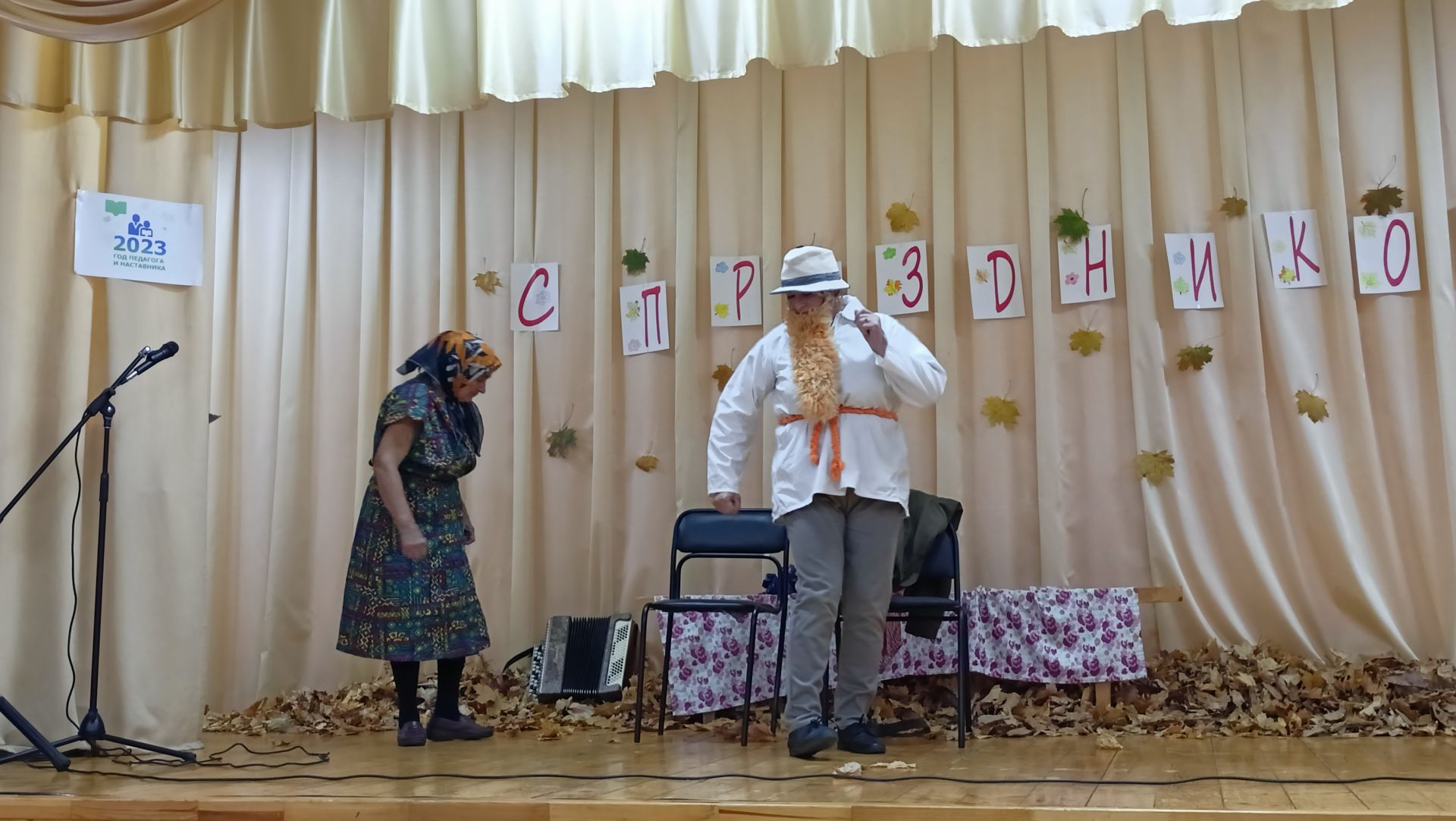 В Кильдееве для пожилых прошел праздничный концерт