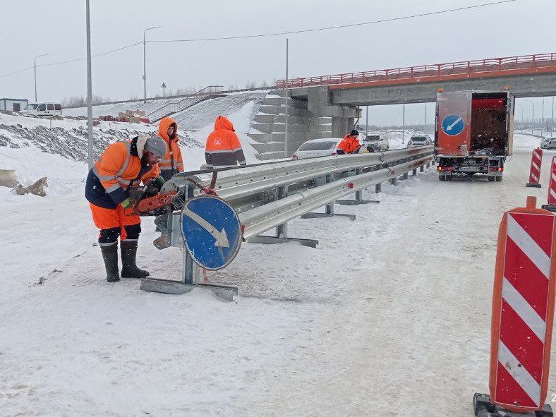 На трассе М12 прошли первые учения по ликвидации последствий ДТП