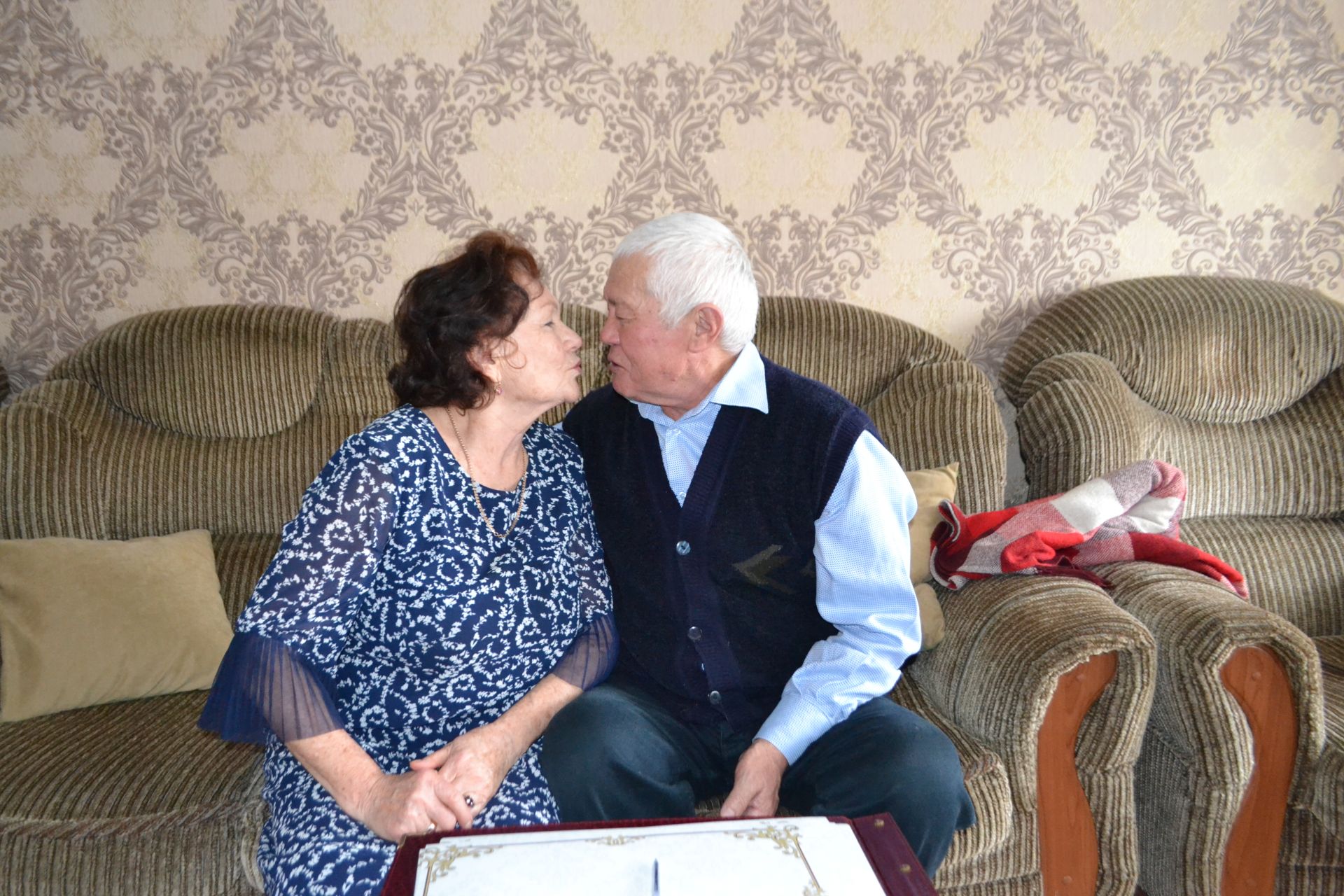 50 лет совместной жизни отметили супруги Аюпжановы из Нижнего Услона