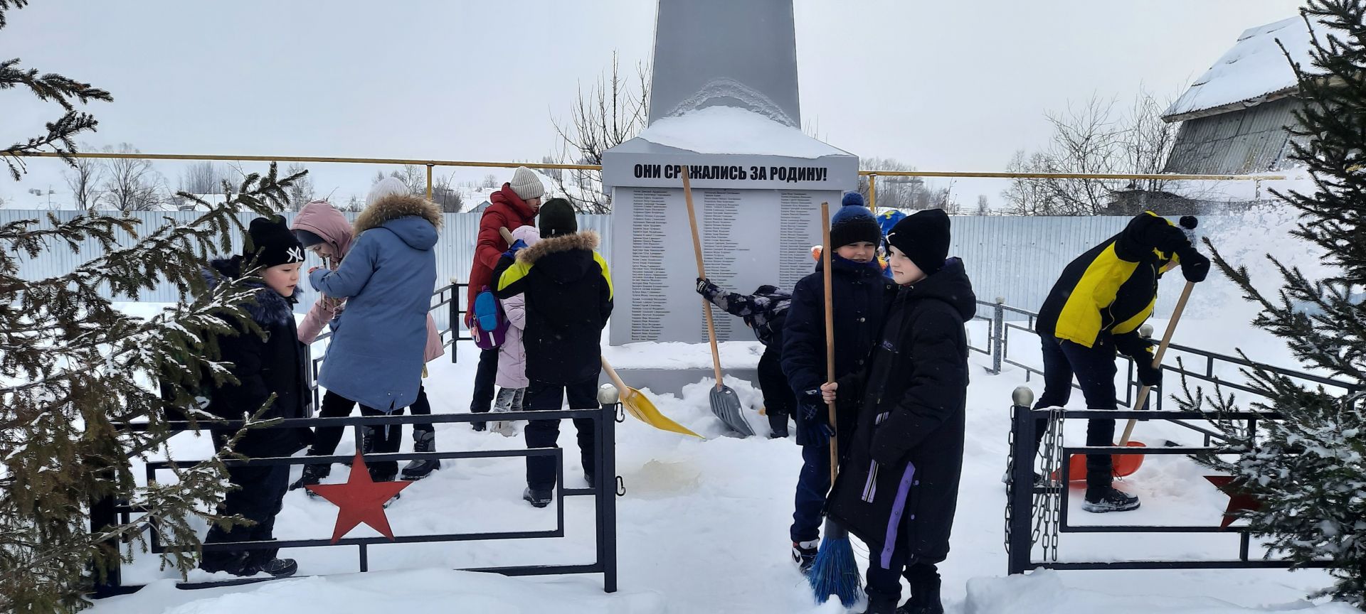 В Кильдееве провели акцию «Обелиск»