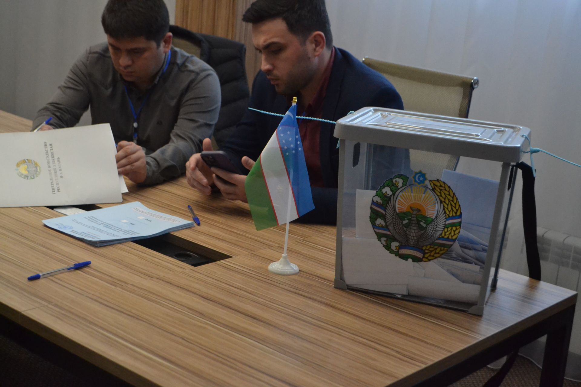 Граждане Узбекистана, проживающие в Верхнеуслонском районе, участвуют в референдуме