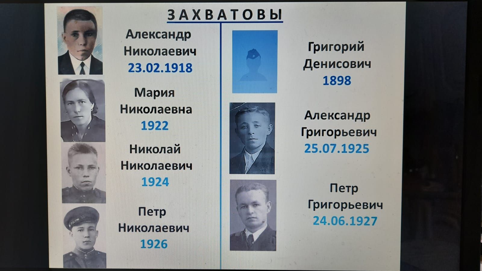 Спустя годы орден Красной Звезды вернулся в семью Захватовых