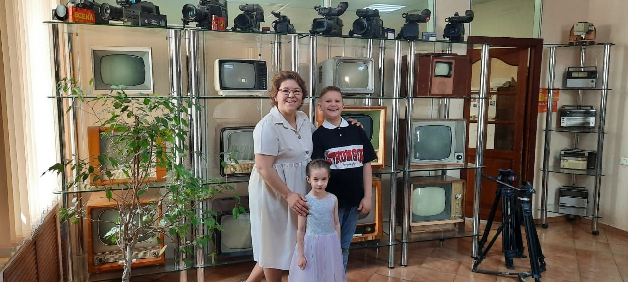 Минута славы для юных верхнеуслонцев на одном из республиканских телеканалов