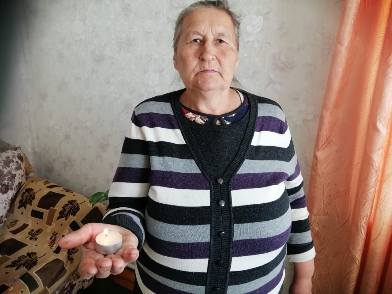 Подопечные соцработников в Верхнеуслонском районе зажгли «Свечу памяти»