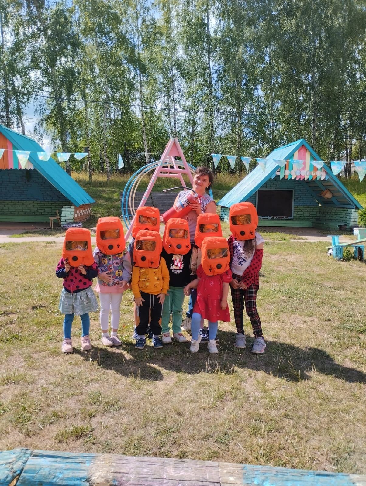 В Печищинском детском саду прошел День пожарной безопасности