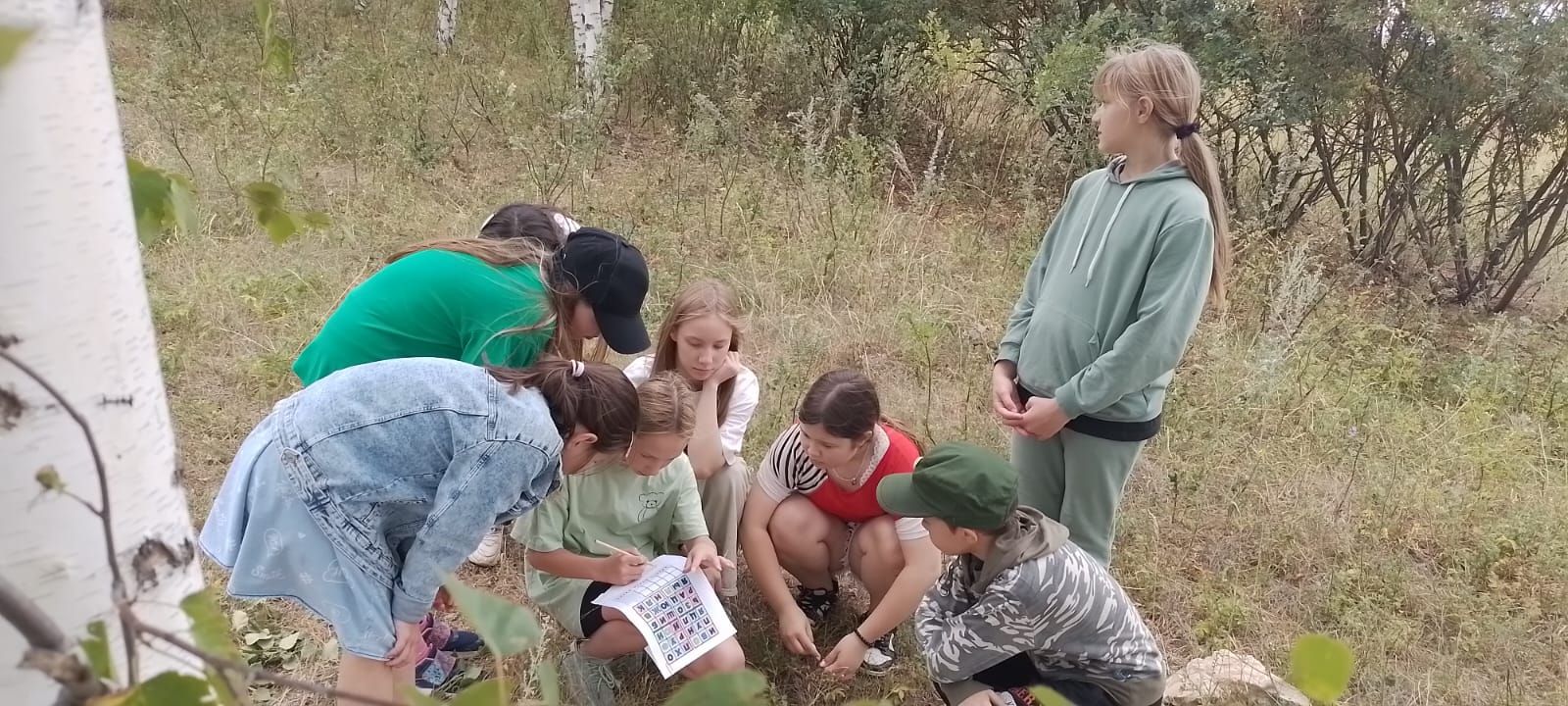 В Матюшине для подростков прошел квест «По тропам разноцветного лета»