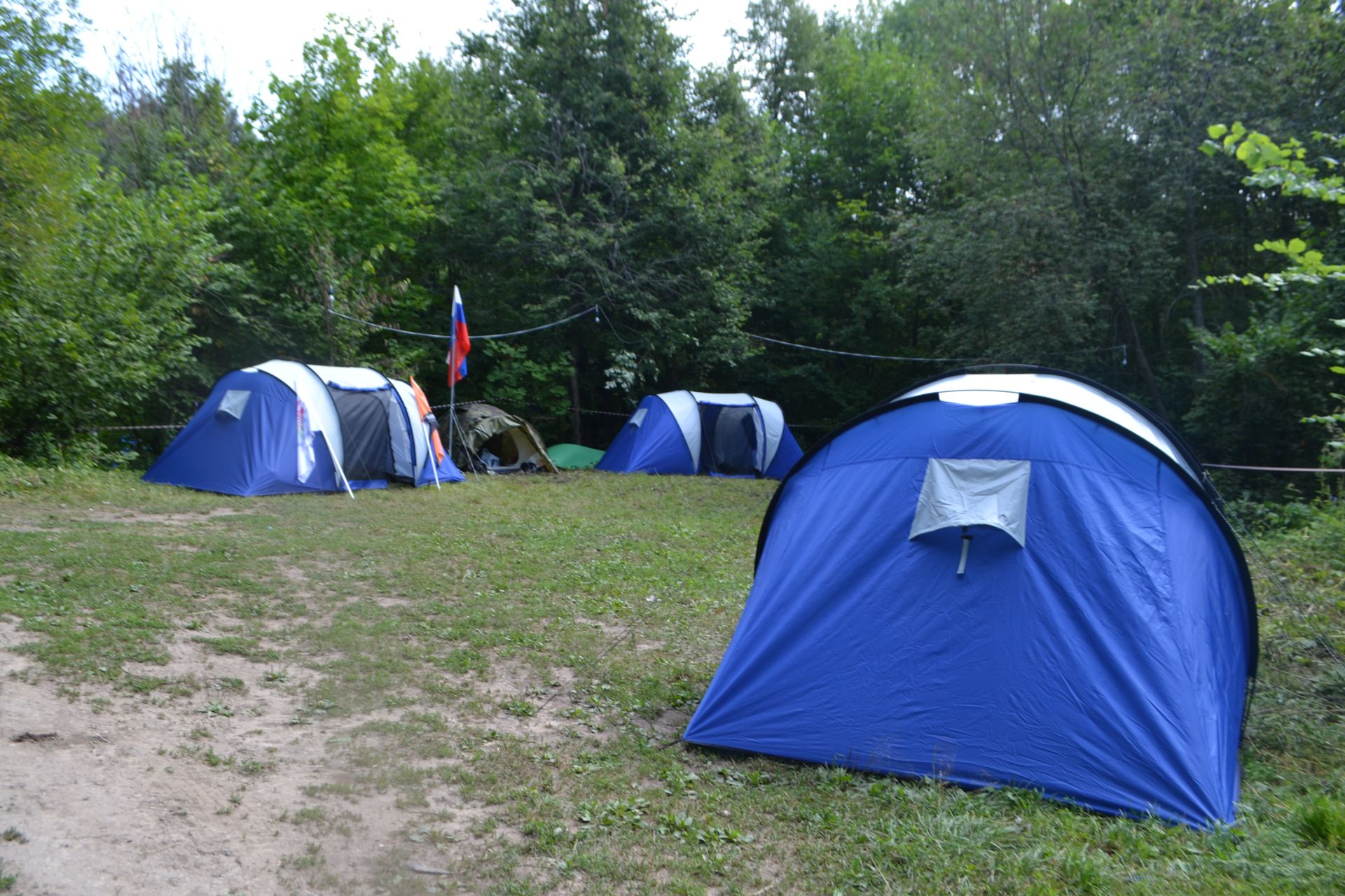 На «Казачьей тропе» открылся палаточный лагерь