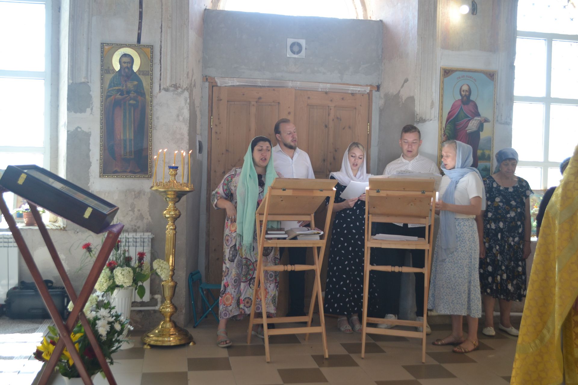 Митрополит Казанский и Татарстанский Кирилл совершил Божественную литургию в храме с.Уланово