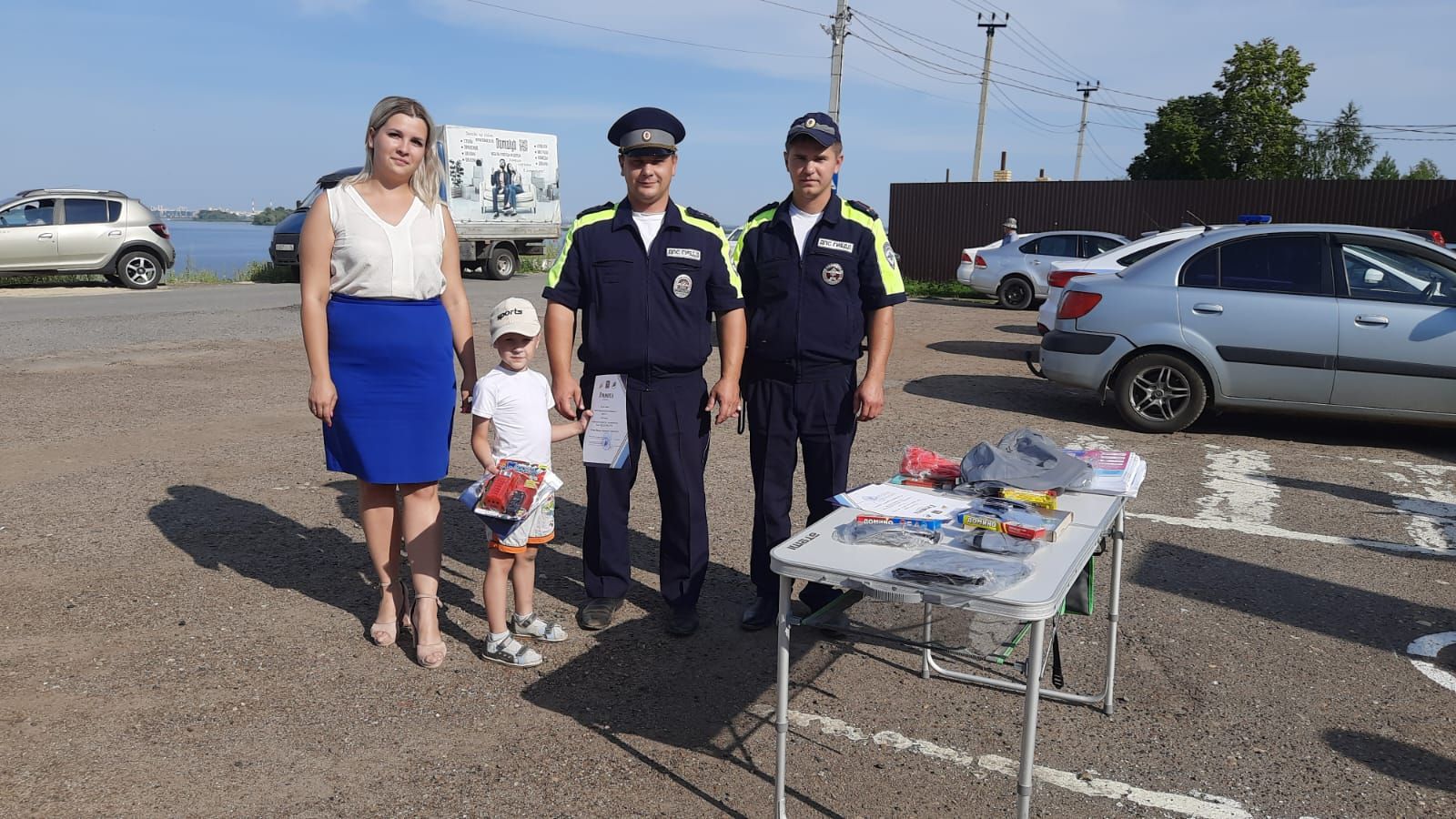 В Верхнем Услоне наградили победителей творческого конкурса Госавтоинспекции