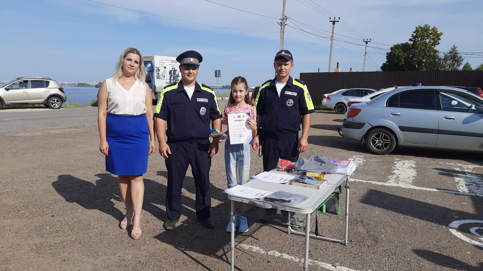 В Верхнем Услоне наградили победителей творческого конкурса Госавтоинспекции