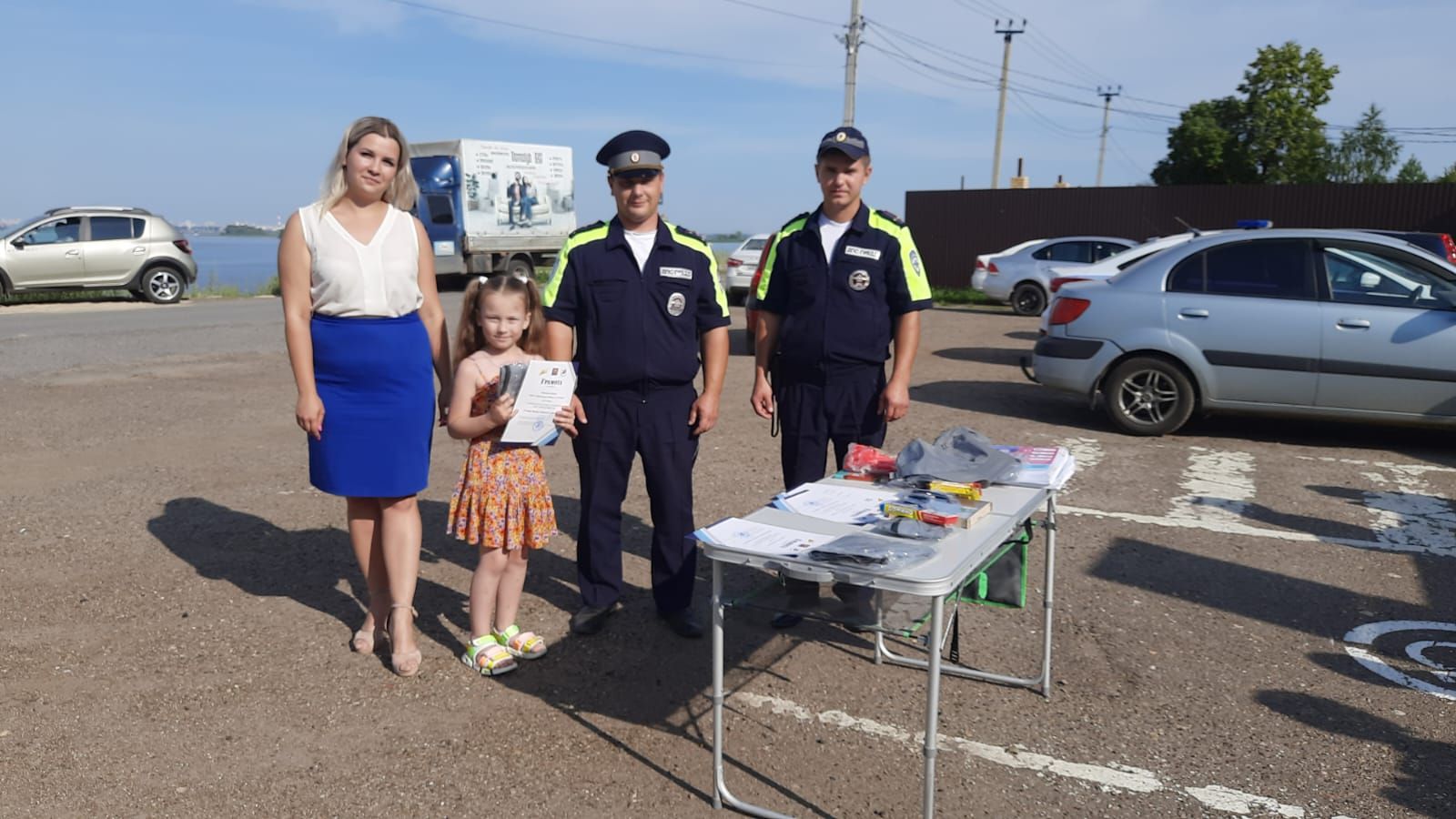 В Верхнем Услоне наградили победителей творческого конкурса Госавтоинспекции