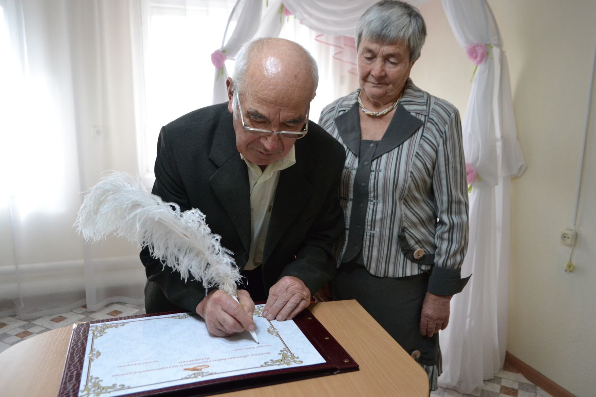 Золотую свадьбу отметили супруги Коноваловы из Шеланги