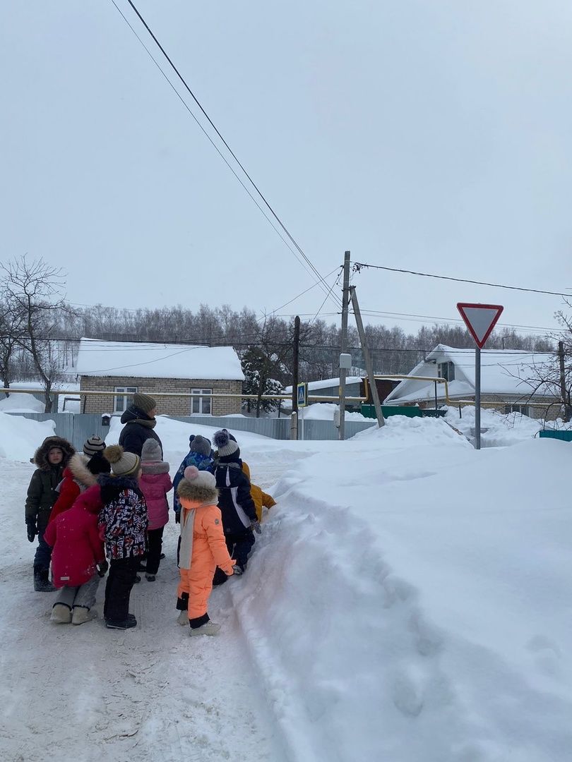 В «Березке» воспитанникам напомнили о правилах дорожного движения