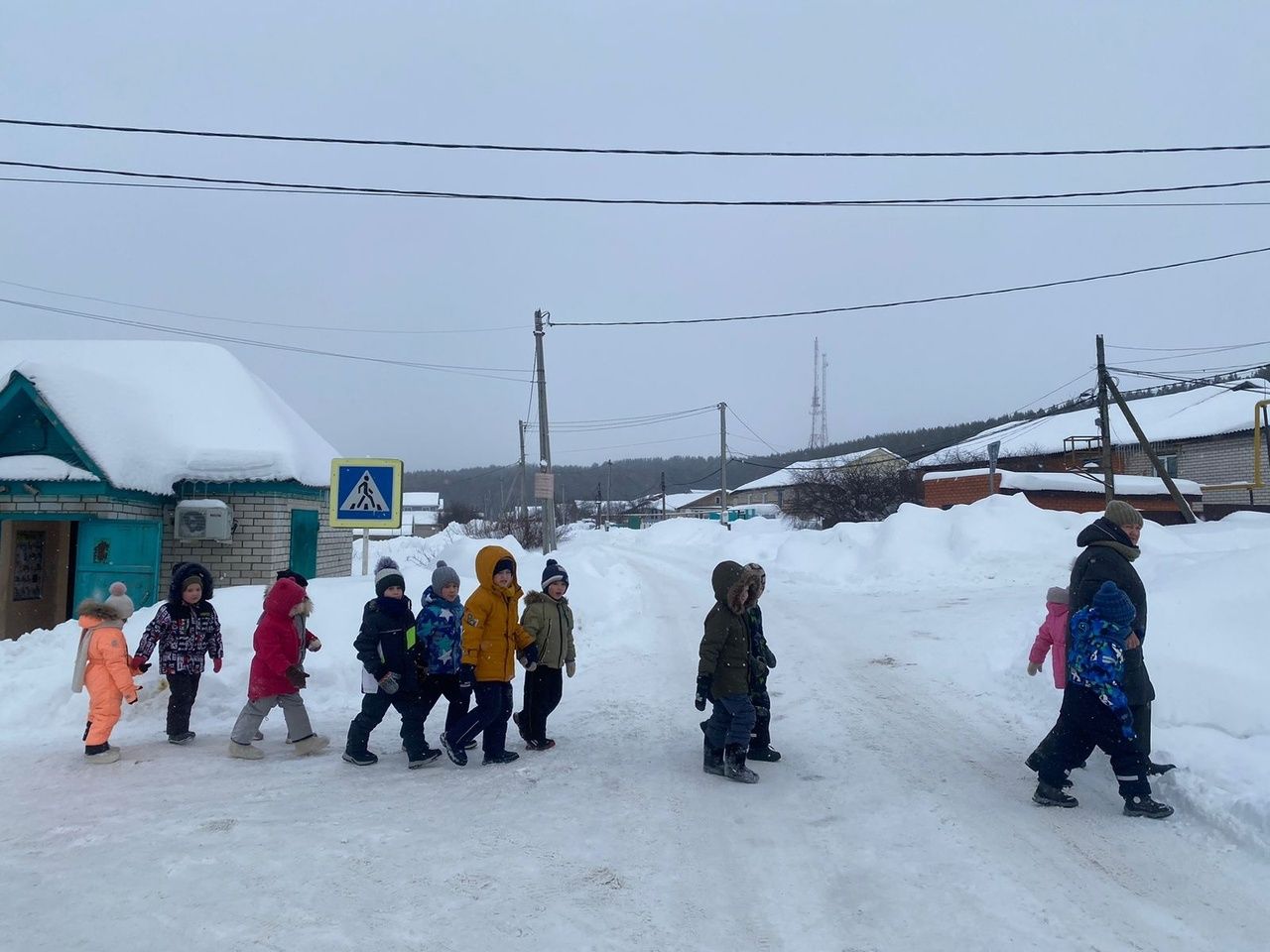 В «Березке» воспитанникам напомнили о правилах дорожного движения