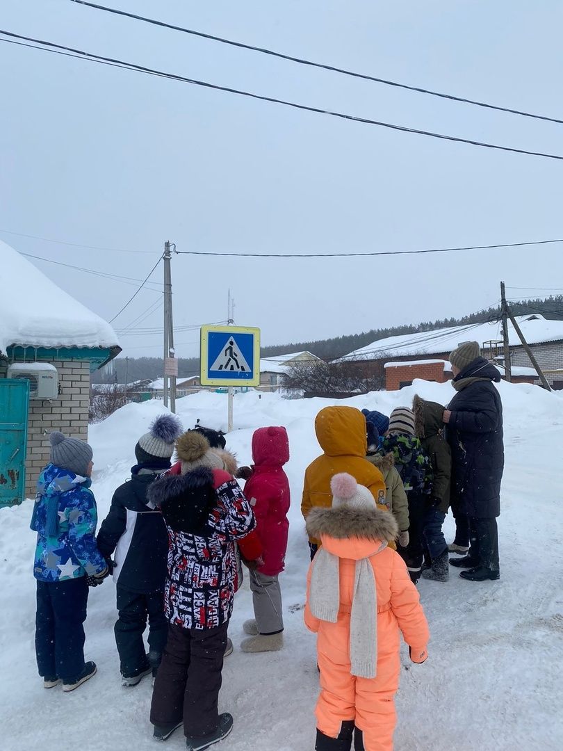 В «Березке» воспитанникам напомнили о правилах дорожного движения