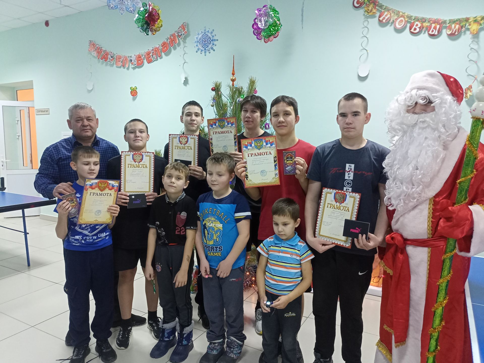 В Макулове прошел новогодний турнир по шашкам