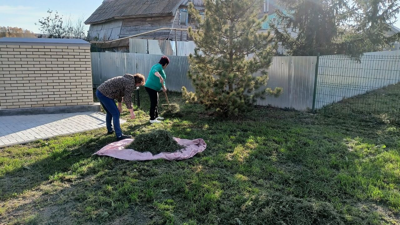 В Кильдееве прошла патриотическая акция «Трудовой десант. Память»