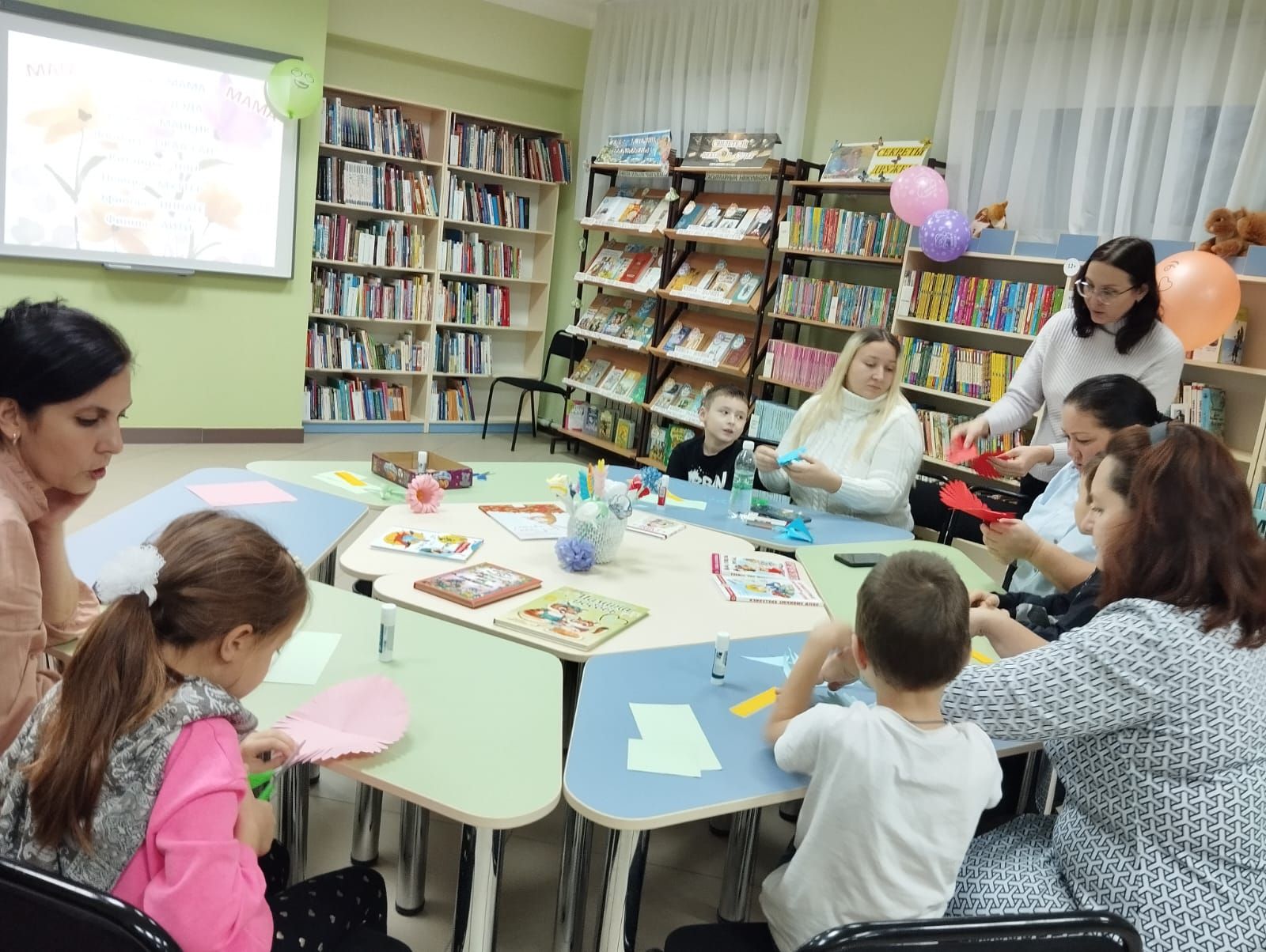 В Верхнеуслонской детской библиотеке прошел нескучный урок