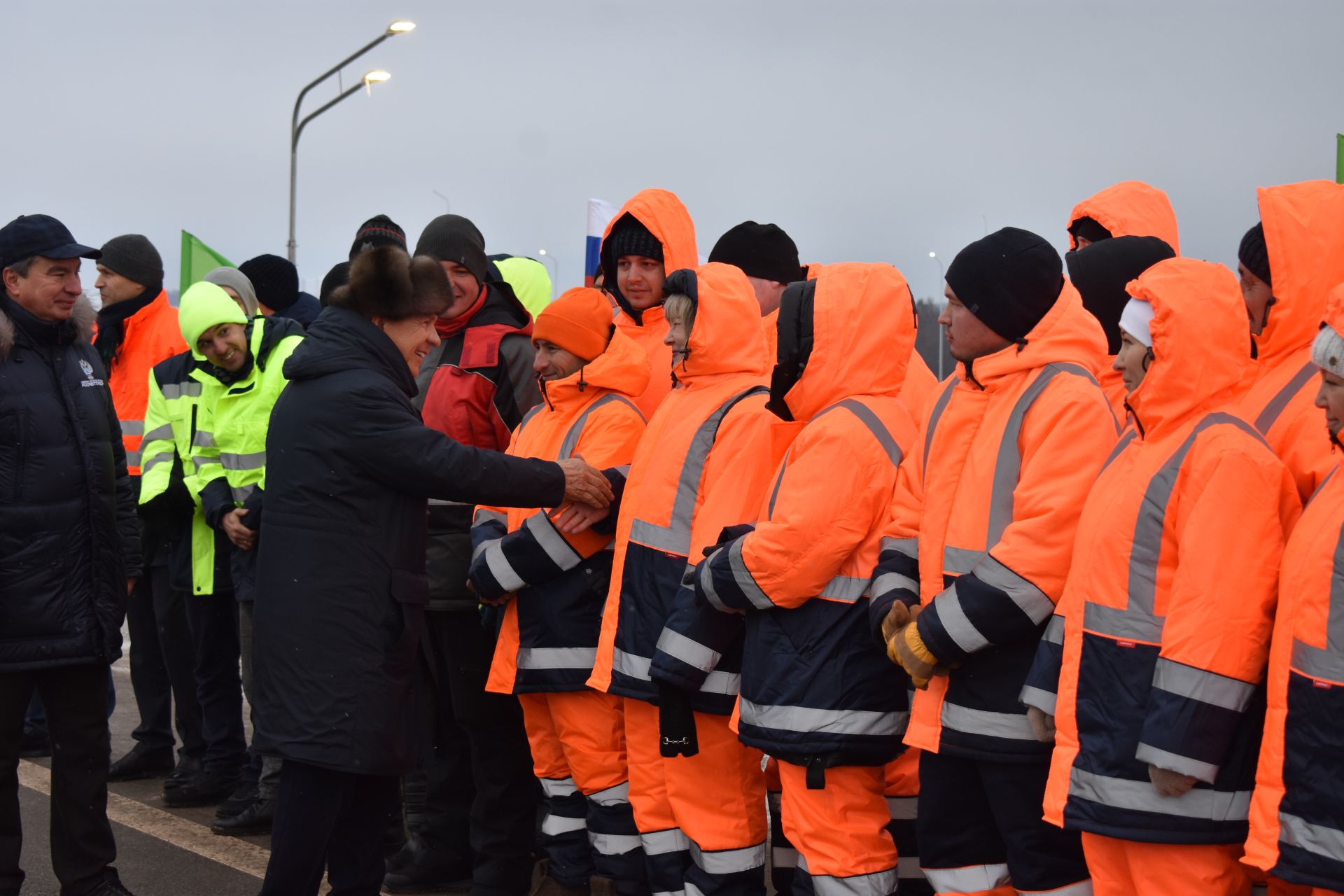 Рөстәм Миңнеханов «Волга» М-7 трассасының реконструкцияләнгән участогын ачты