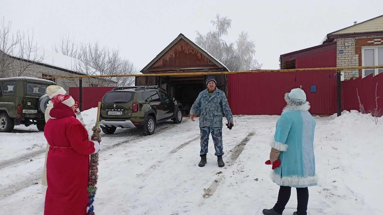 Кильдеевские артисты посетили жителей деревни Харино