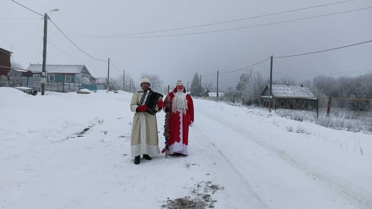 Кильдеевские артисты посетили жителей деревни Харино