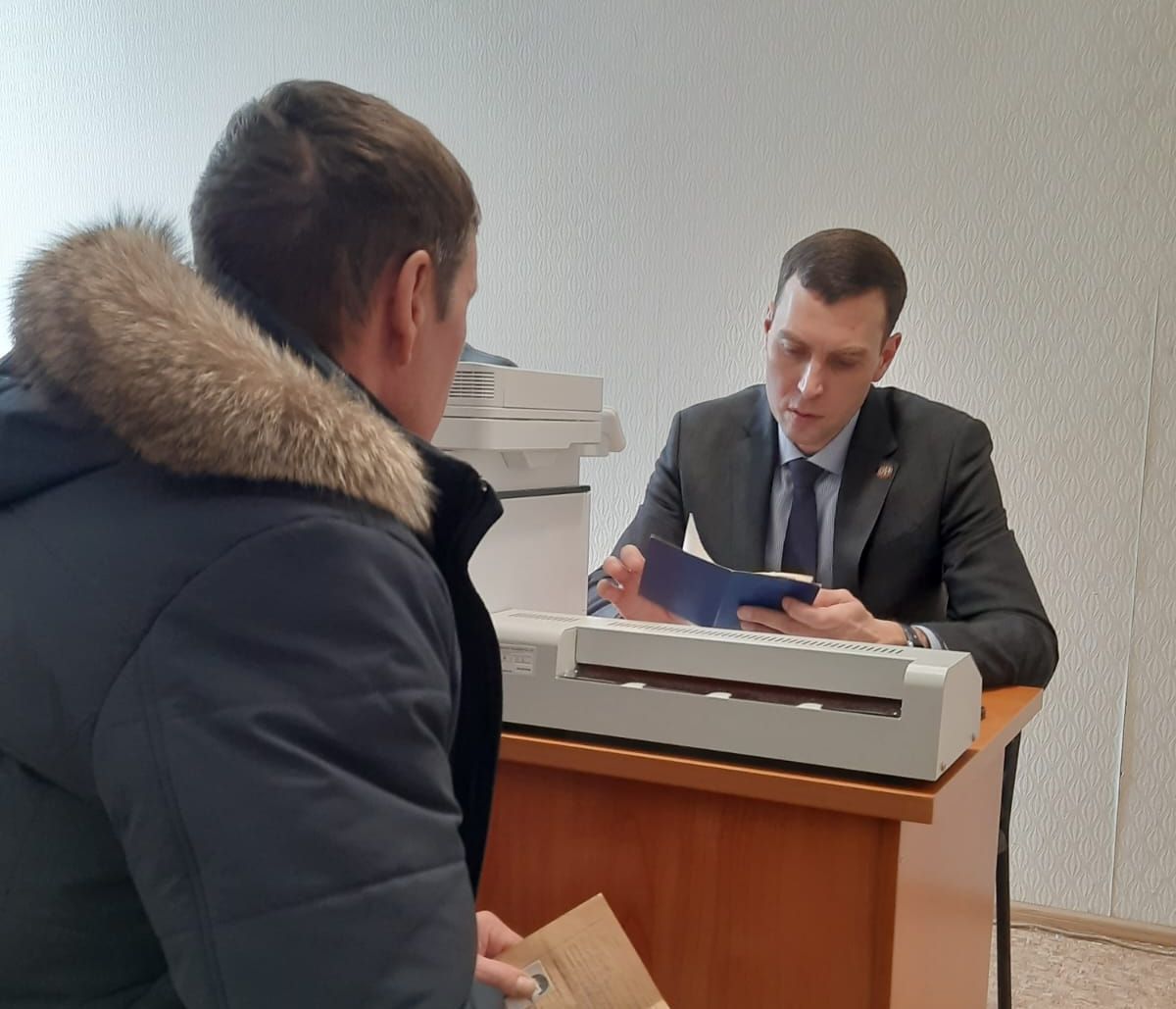 В Верхнем Услоне прошел прием граждан руководителем Гостехнадзора РТ