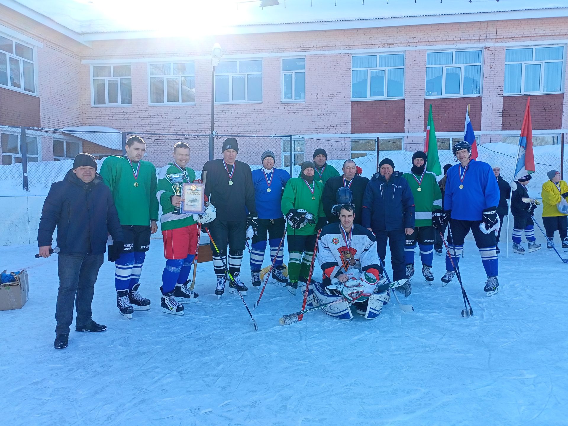 В Макулове завершился хоккейный турнир