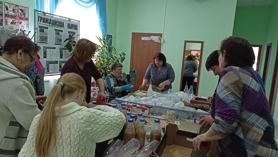 Жители Кильдеева присоединились к акции «Тепло души»